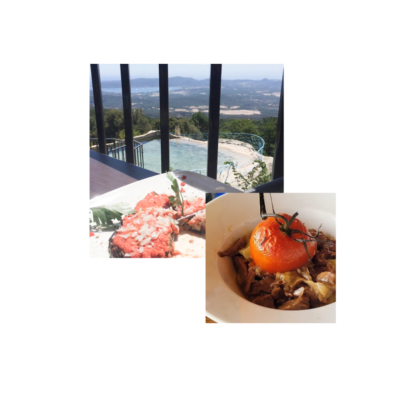 Le Restaurant - A Tigliola Le Nid D'Aigle - restaurant PORTO-VECCHIO - Restaurant Pizza Porto-Vecchio