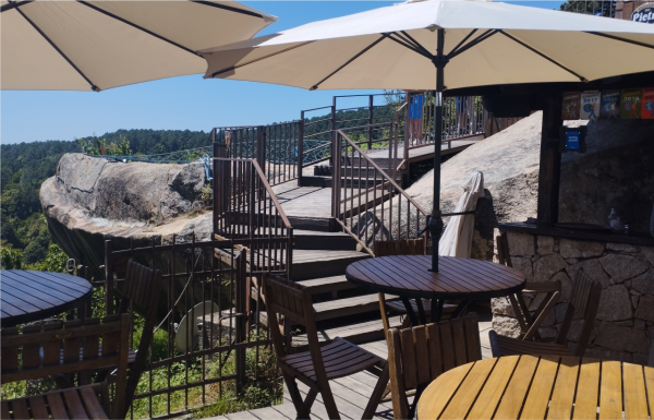 Le Restaurant - A Tigliola Le Nid D'Aigle - restaurant PORTO-VECCHIO - Restaurant Zonza