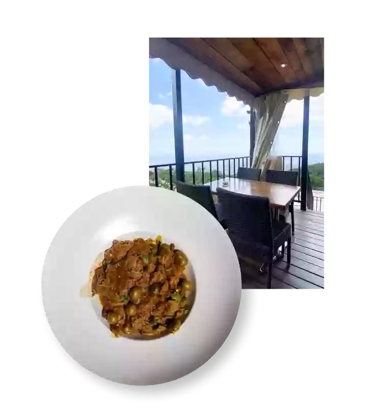 Le Restaurant - A Tigliola Le Nid D'Aigle - restaurant PORTO-VECCHIO - meilleur restaurant PORTO-VECCHIO
